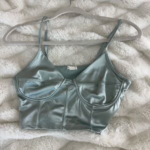 Garage clothing crop top